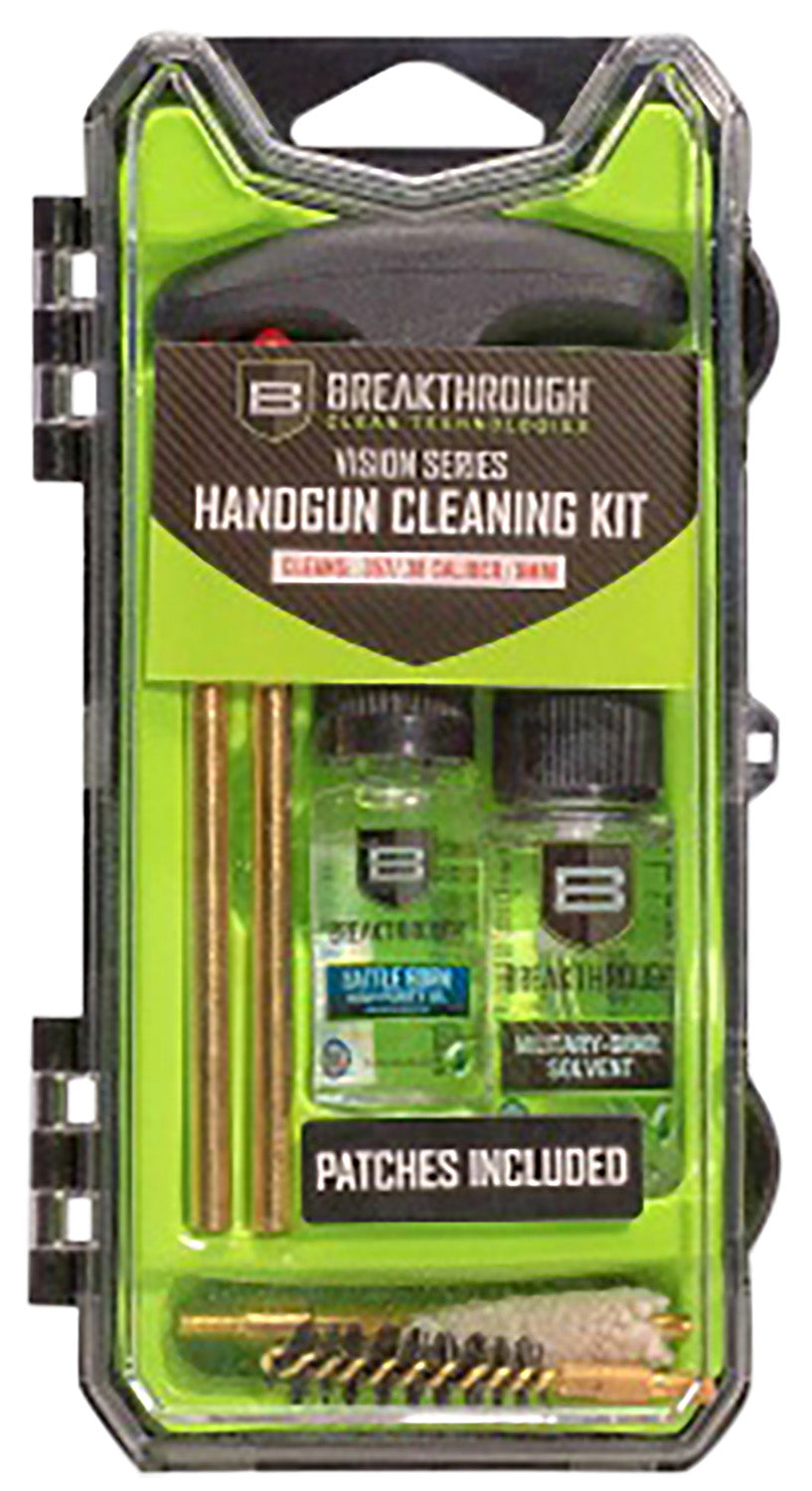 Breakthrough Clean BTECC9 9-Piece 9mm & 38 Cal Pistol Vision Series Cleaning Kit