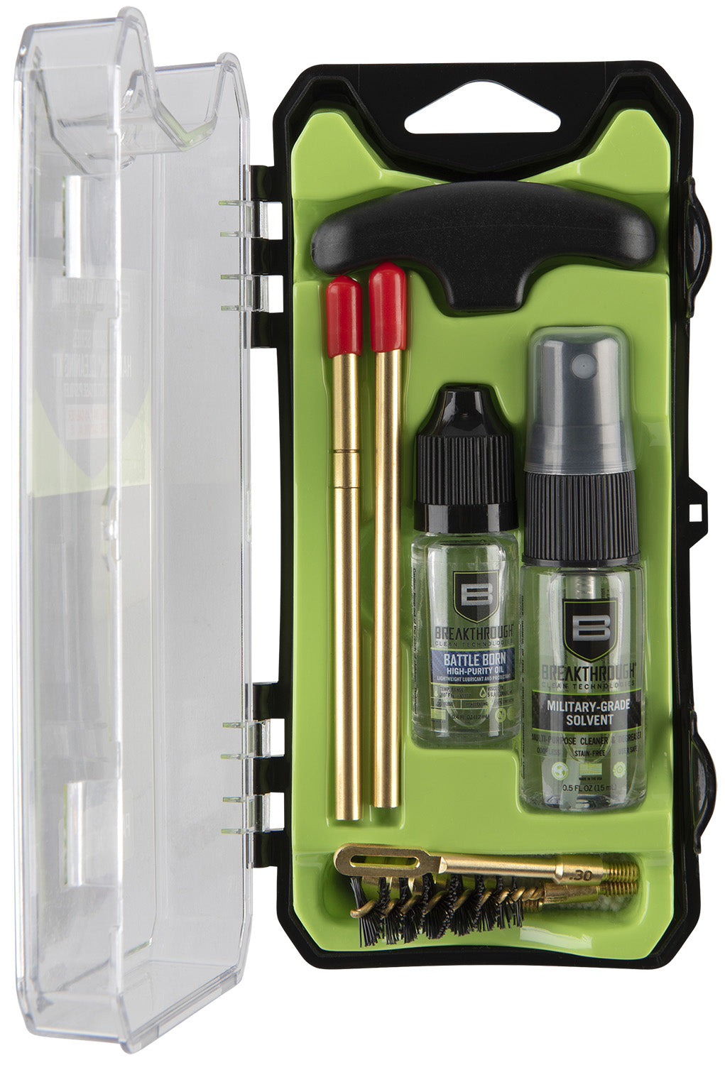 Breakthrough Clean BTECC4445 10-Piece .44 Cal & .45 Cal Pistol Vision Series Cleaning Kit