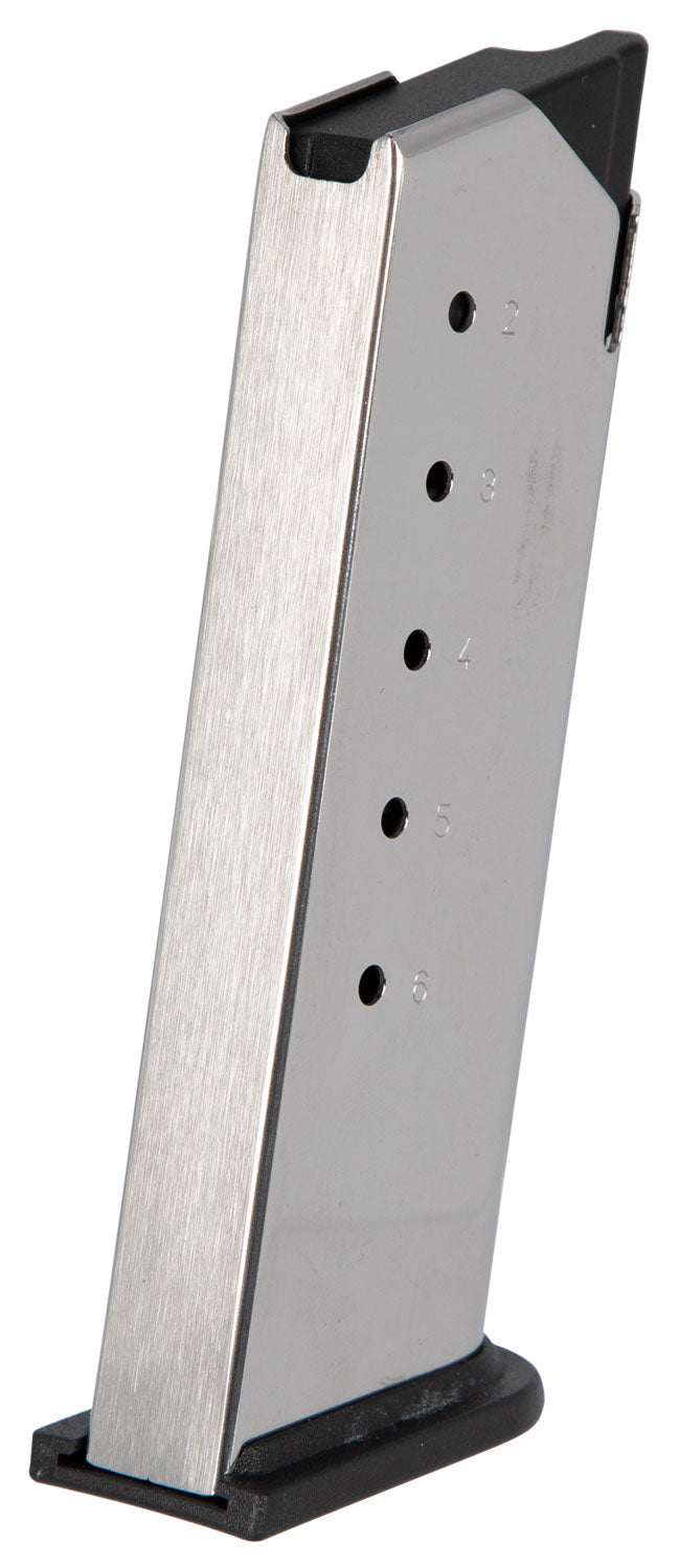 Springfield XDE5006 XD-E Stainless 6-Round Flush .45 ACP Magazine