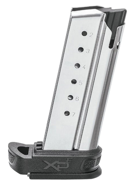 Springfield XDE50071 XD-E Stainless 7-Round .45 ACP Extended Sleeve Magazine