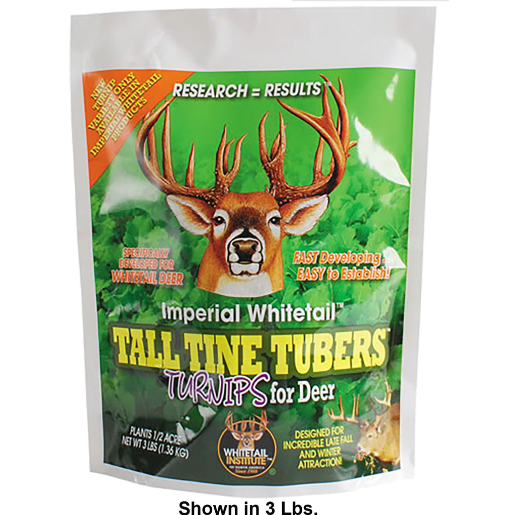 Whitetail Institute Tall Tine Tubers Late Season Food Plot Seed 12 lbs