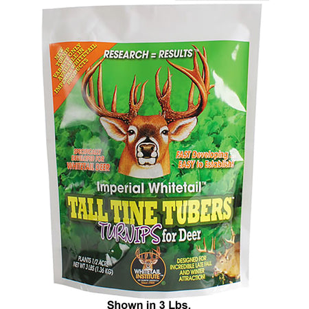 Whitetail Institute Tall Tine Tubers Late Season Food Plot Seed 12 lbs