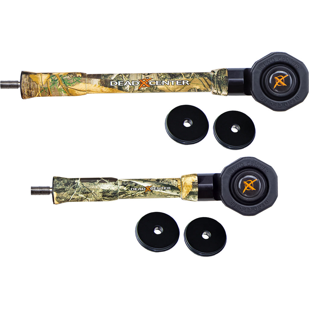Dead Center 9 in. and 7 in. Dead Level Hunter Verge Stabilizer Kit Realtree Edge