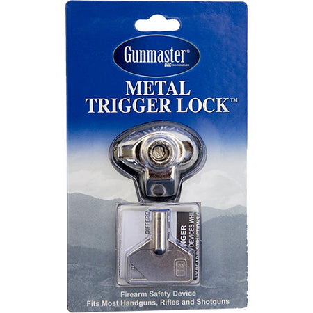 Gunmaster Keyed Metal Trigger Lock for Most Firearms 1 pk.