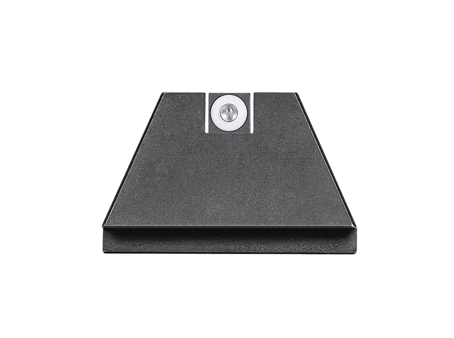 Night Fision GLK004013WGZ Green Tritium White Outline Suppressor Height Sights for Glock 17/17L/19 Black Rear