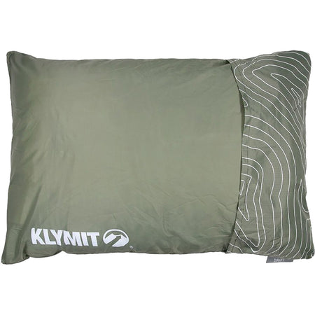 Klymit Drift Shredded Foam Camping Pillow Large Green