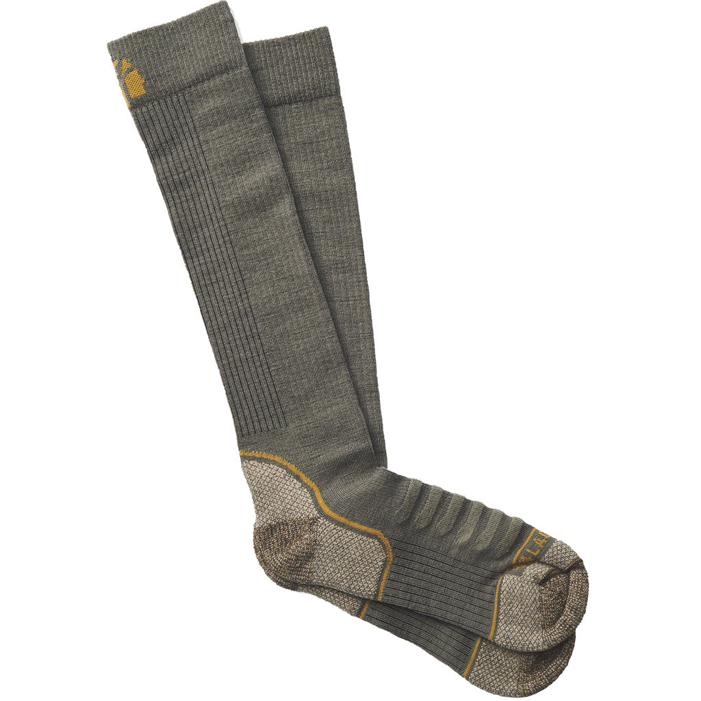 Lacrosse Copper Merino Over-the-Calf Lightweight Socks OD Green Medium