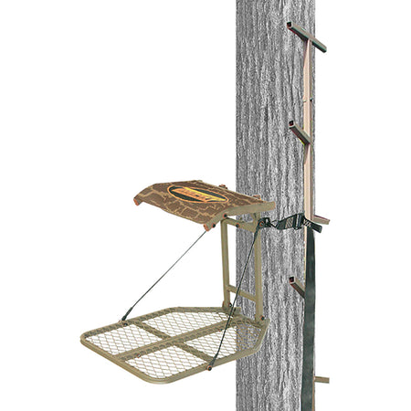 Trophy Treestands Archers Roost 20 ft. Climbing Sticks and Hang-On Stand Package