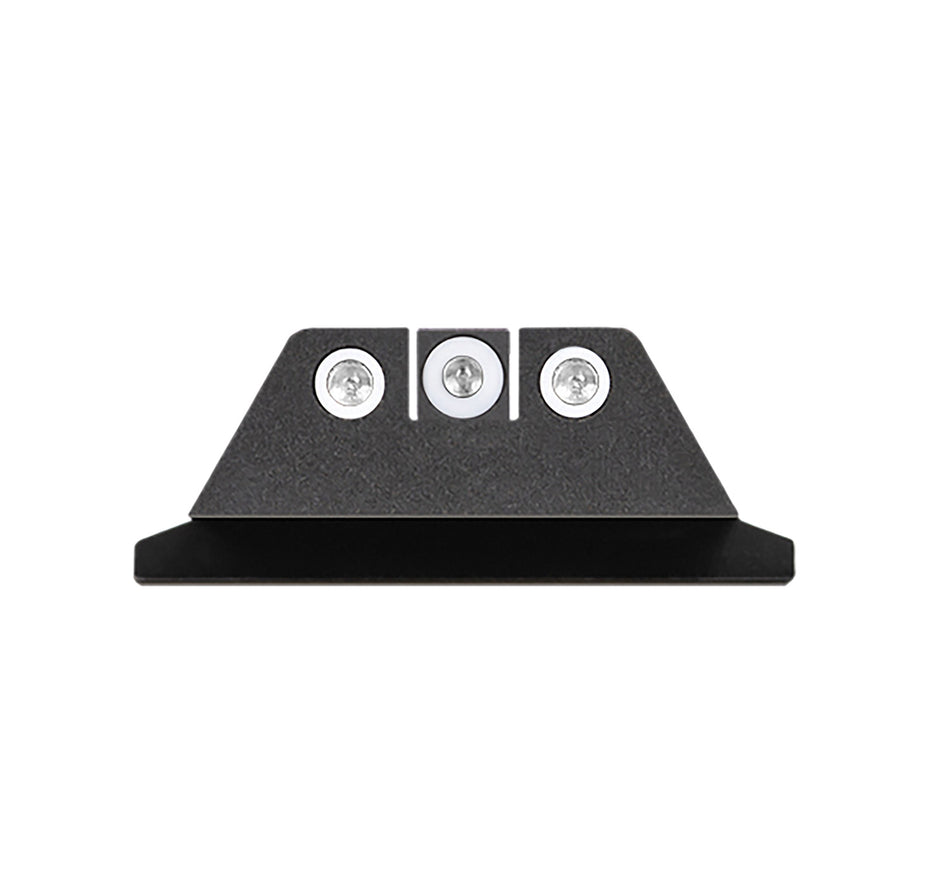 Night Fision SAW201003WGW Tritium Night Sights S&W M&P/M&P M2.0 Green White Outline Both Sights