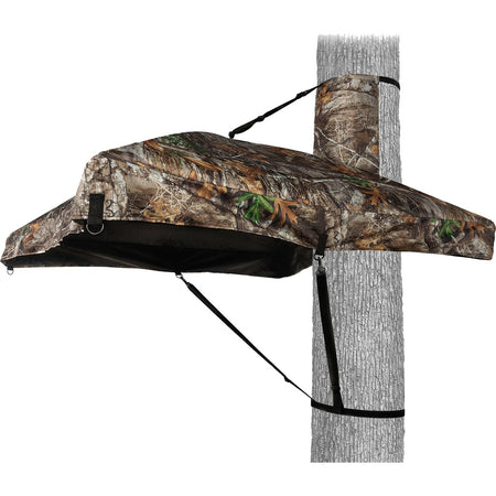 Primal Treestand Ground Umbrella with Tie-Down Straps, Realtree Edge