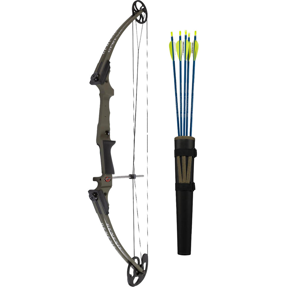 Genesis Right Hand Compound Bow Starter Set - Ambush Finish