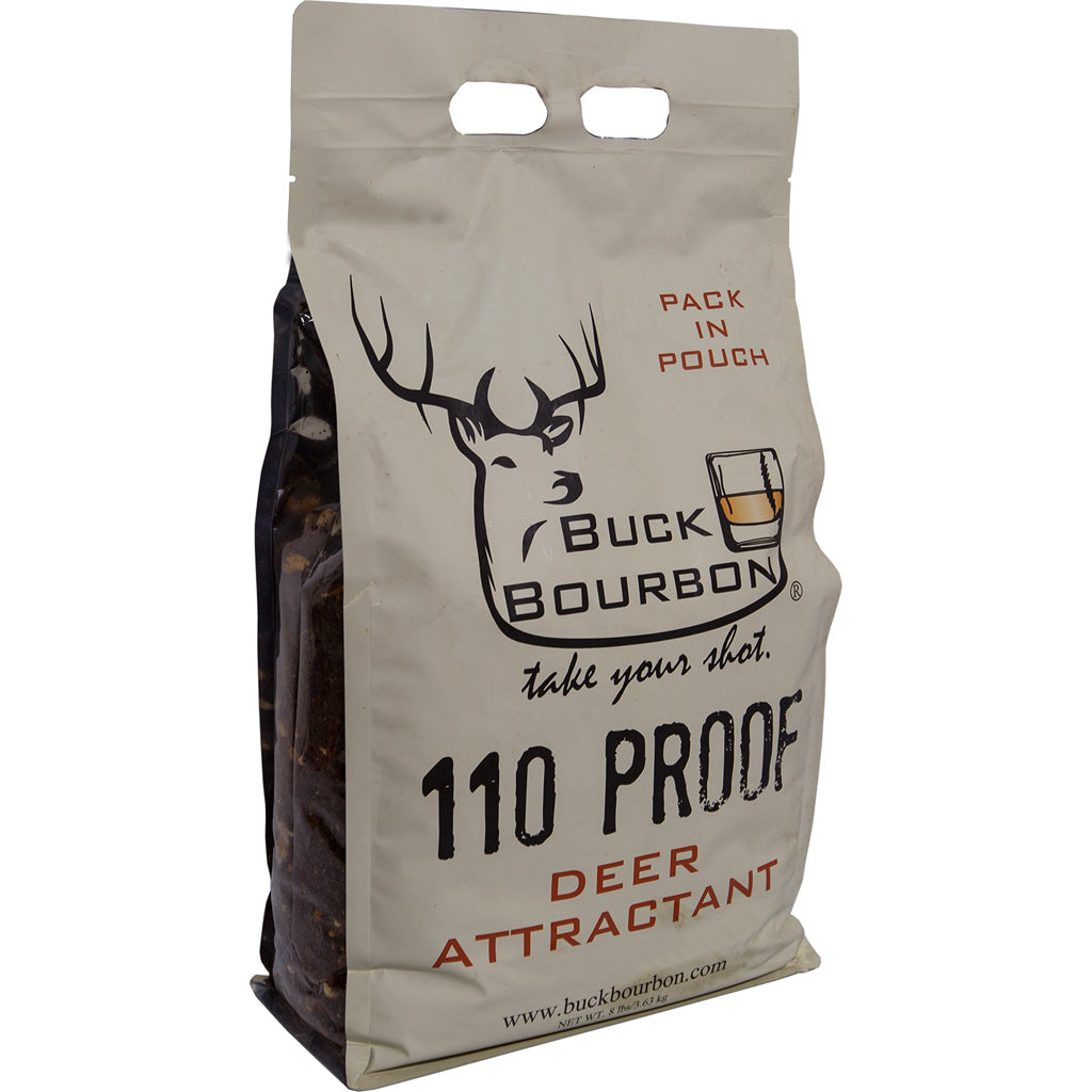 Buck Bourbon 110 Proof Protein-Rich Deer Feed Attractant 8 lb
