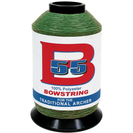 BCY B55 Green 1/4 lb. Polyester Bowstring Material