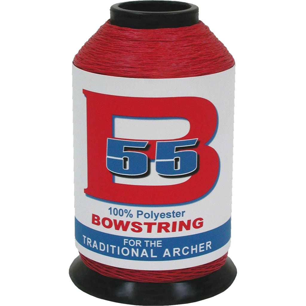 BCY B55 Red 1/4 lb. Polyester Bowstring Material