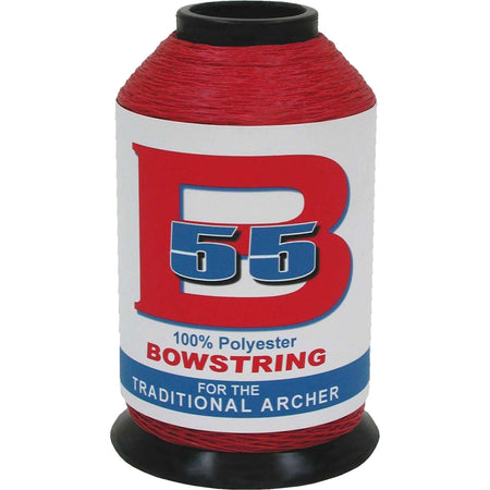 BCY B55 Red 1/4 lb. Polyester Bowstring Material