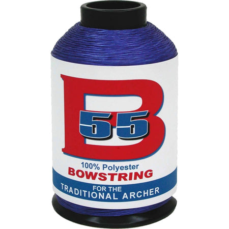 BCY B55 Royal Blue 1/4 lb. Polyester Bowstring Material