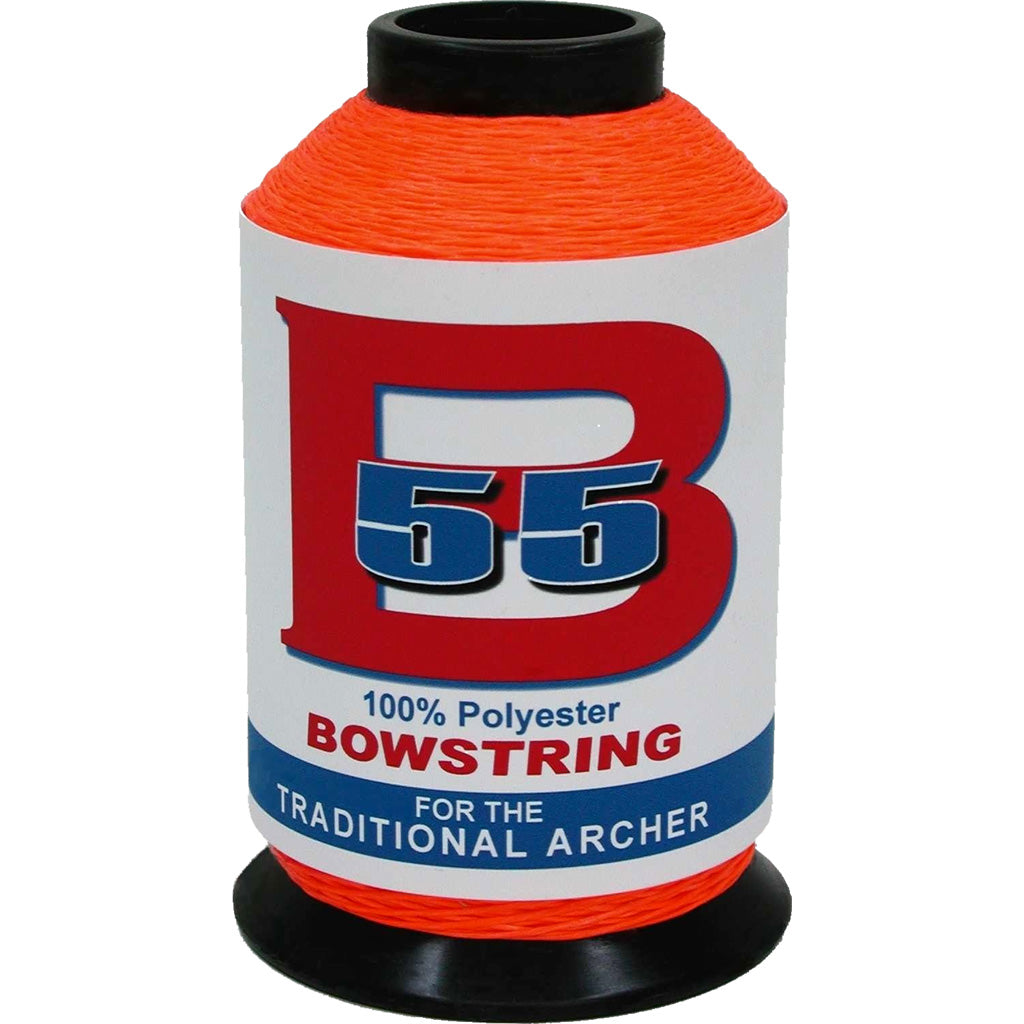 BCY B55 Flo Orange 1/4 lb. Polyester Bowstring Material