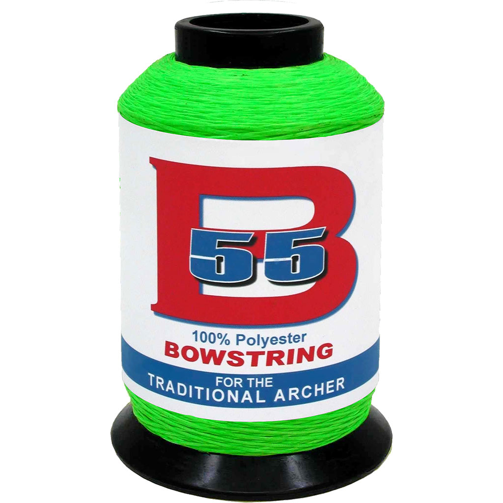 BCY B55 Flo Green 1/4 lb. Polyester Bowstring Material