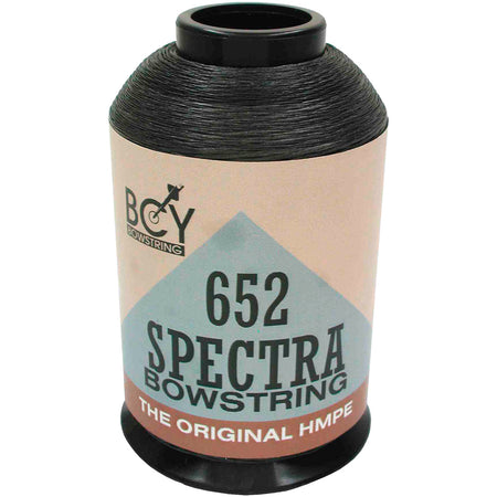 BCY 652 Spectra Black 1/4 lb. Bowstring Material Recurve Longbow