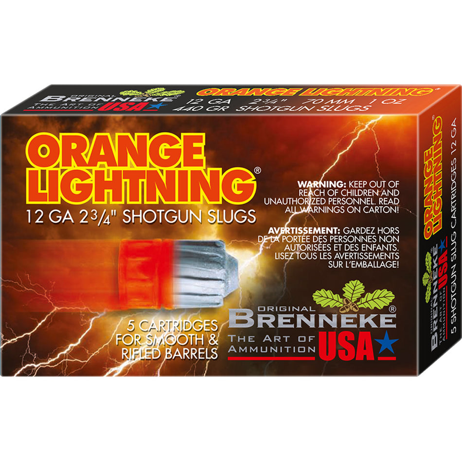 Brenneke 12 Gauge SL122OL 2.75" 1oz