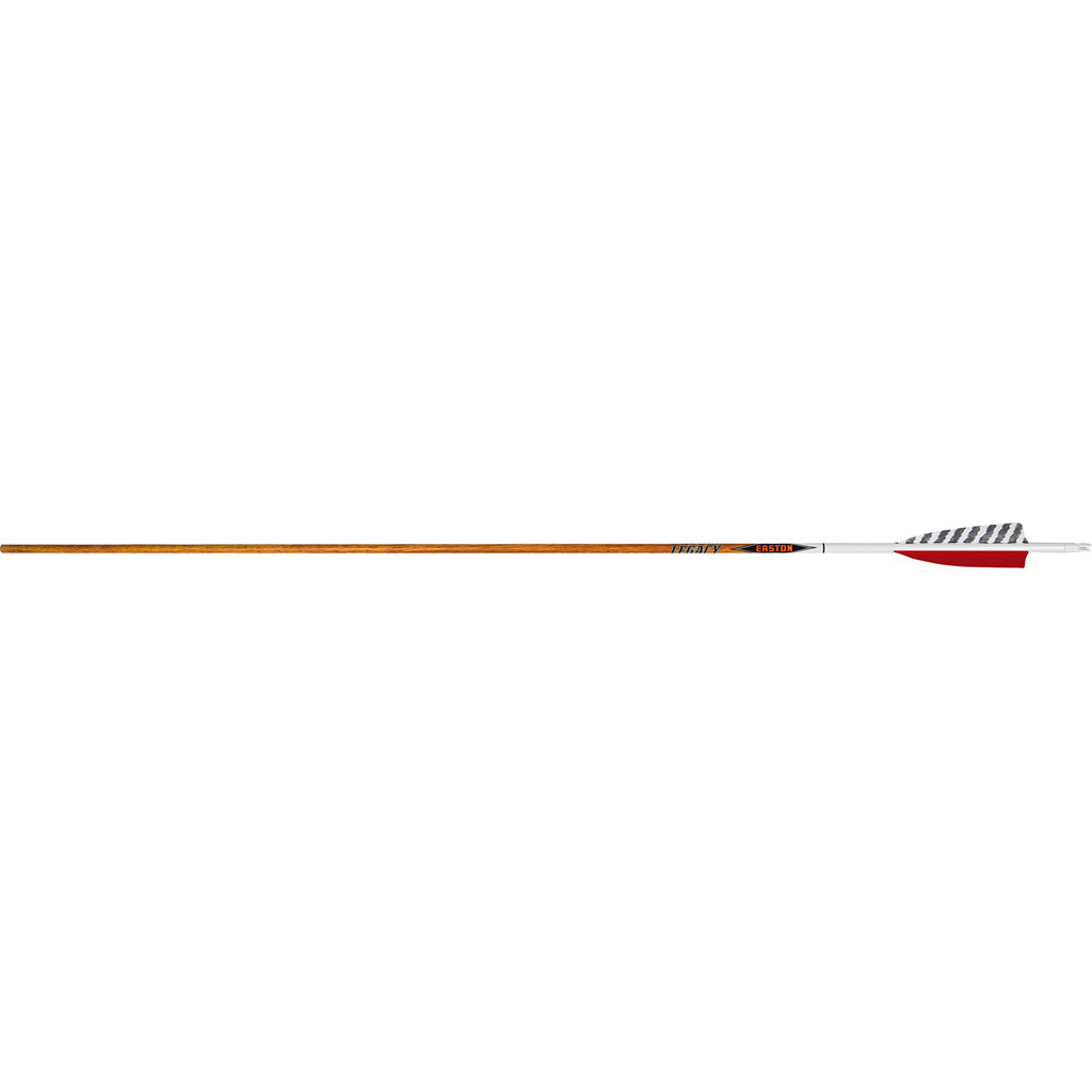 Easton Carbon Legacy Wood-Grain Carbon Arrows 700 4 in. Feathers 6 pk.