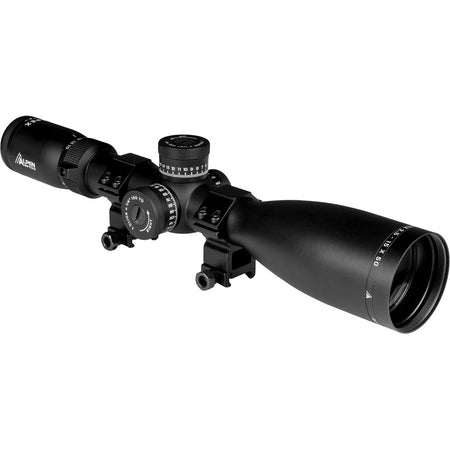 Alpen Apex 2.5-15X50 Rifle Scope 1st Focal Plane 30mm Tube Multi-Coated Lenses