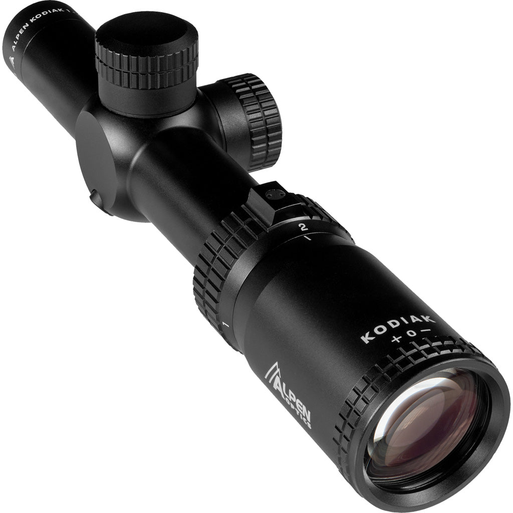 Alpen Kodiak 1-4x24 Rifle Scope Multi-Coated AccuPlex Reticle