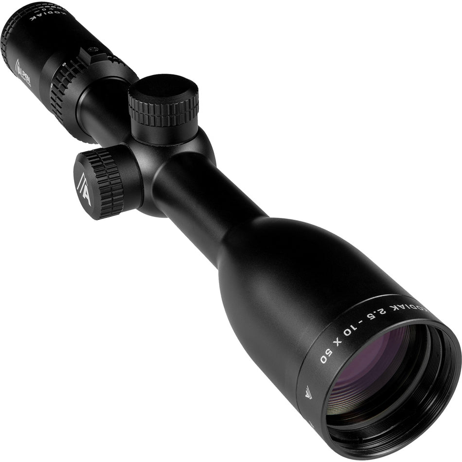 Alpen Kodiak 2.5-10x50 Rifle Scope Multi-Coated Accuplex Reticle