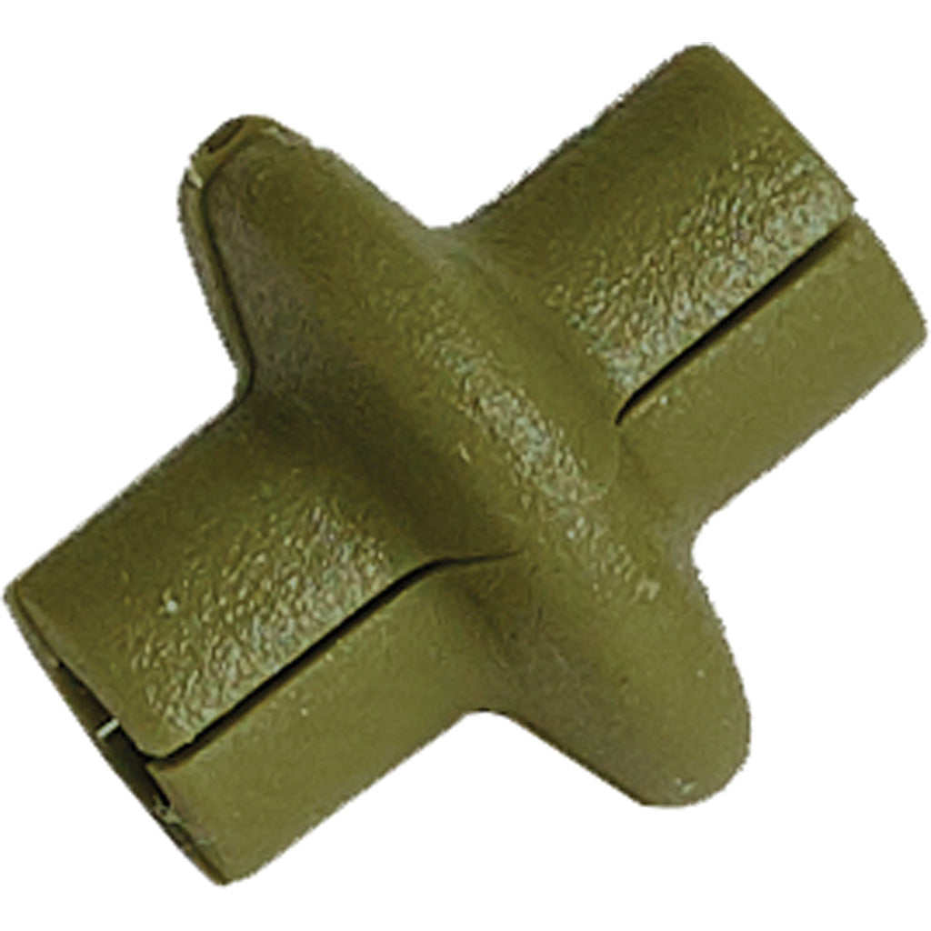 Pine Ridge Kisser Button Slotted Olive 1 pk. Archery Accessory