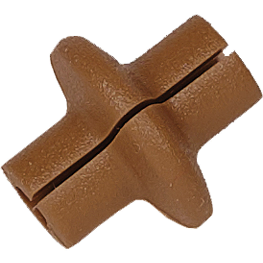 Pine Ridge Kisser Button Slotted Brown 1 pk. Archery Accessory