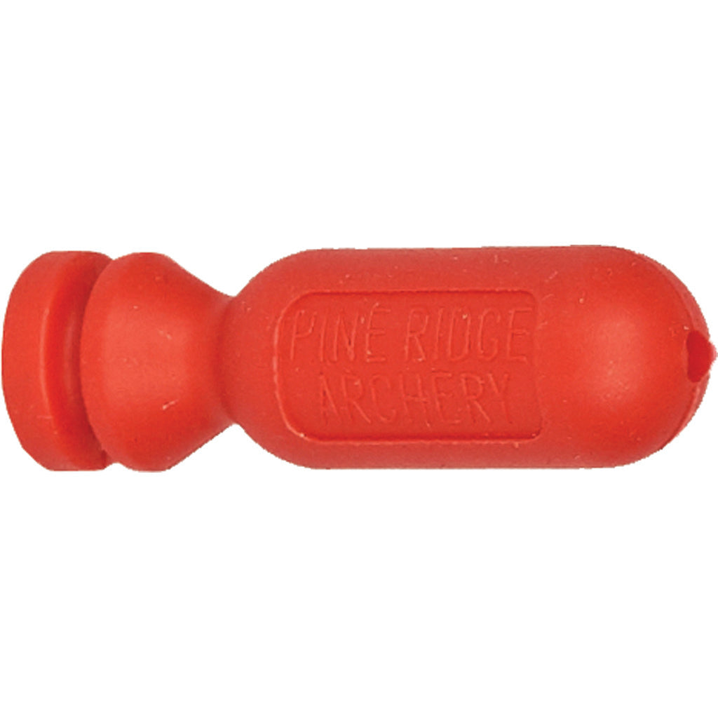Pine Ridge Nitro Speed Bomb 2 pk. Red Bowstring Nock