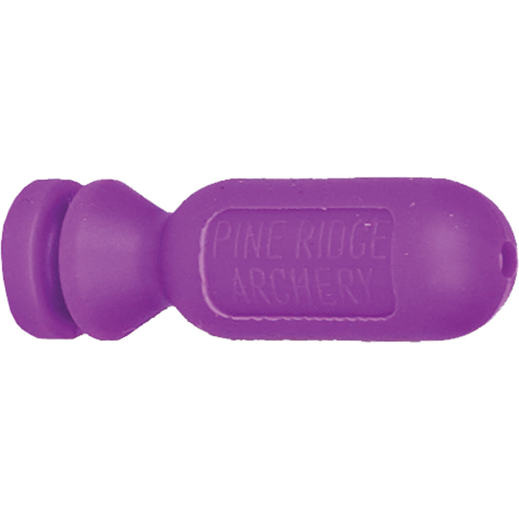 Pine Ridge Nitro Speed Bomb 2 pk. Purple Bowstring Nock