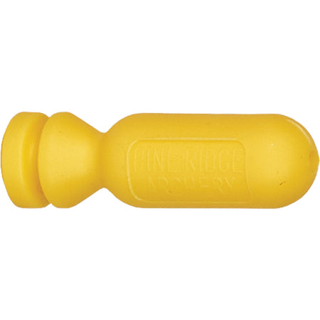 Pine Ridge Nitro Speed Bomb 2 pk. Yellow Bowstring Nock