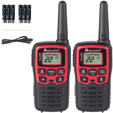 Midland X-Talker T31VP 22-Channel Two-Way Radio Pair