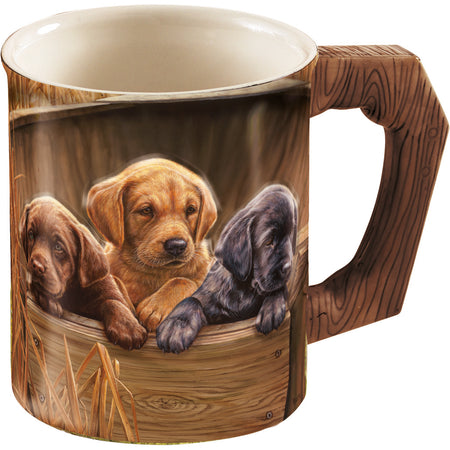 Wild Wings All Hands on Deck Raised Image Mug 16 oz.