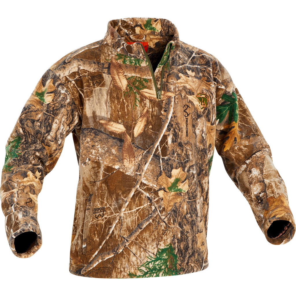 Arctic Shield Heat Echo 1/4 Zip Windproof Fleece Realtree Edge Medium
