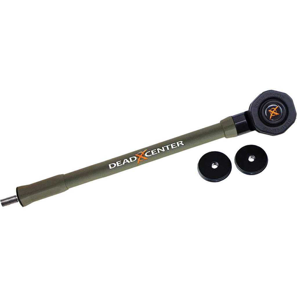 Dead Center Verge 12 in. Green Bow Stabilizer