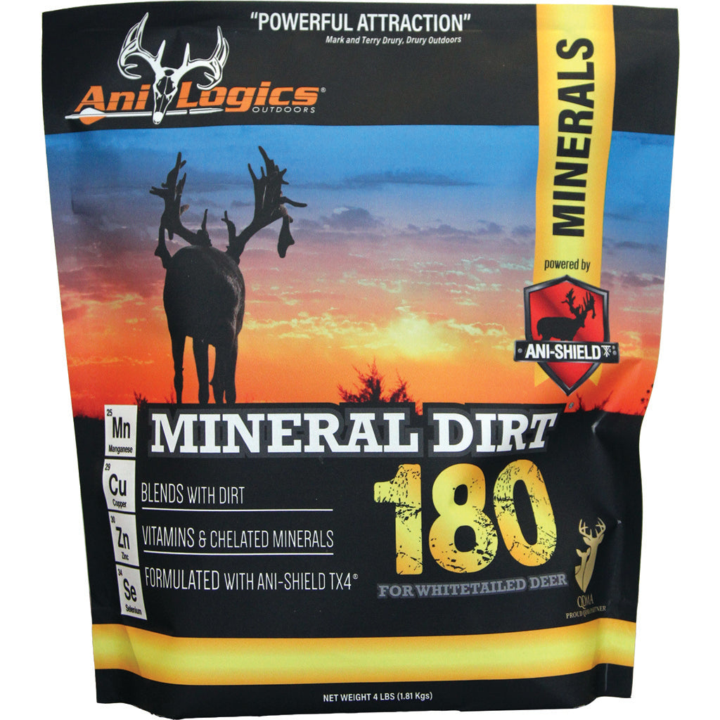 Ani-Logics Mineral Dirt 180 Deer Nutrition Supplement 4 lbs.