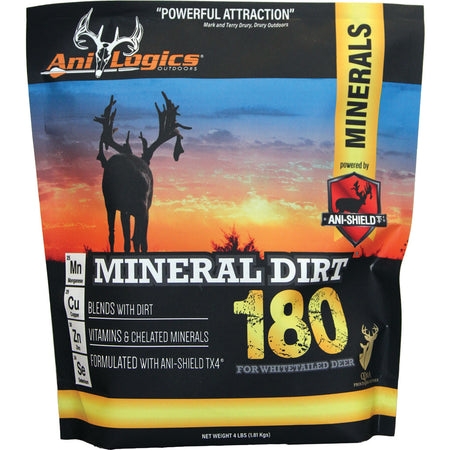 Ani-Logics Mineral Dirt 180 Deer Nutrition Supplement 4 lbs.