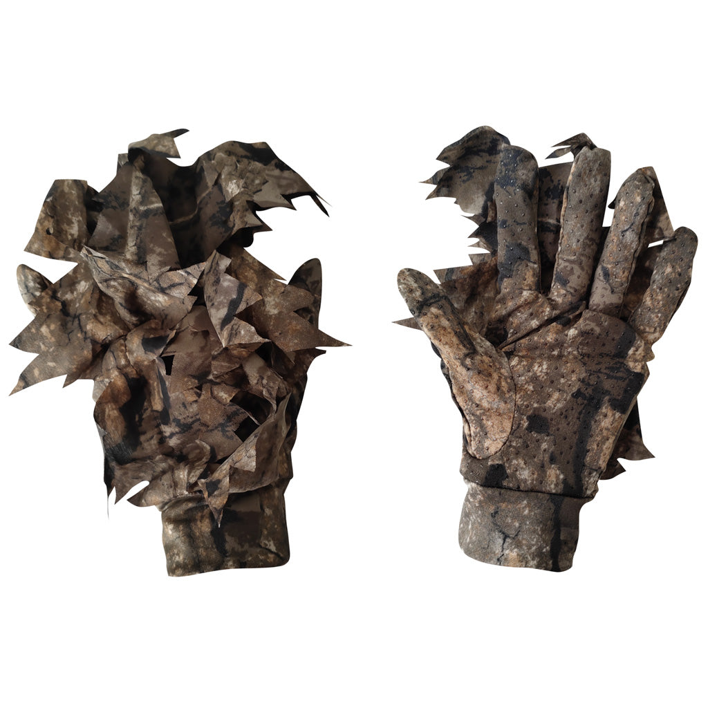 3D Leafy Gloves Realtree Timber Camo by Titan