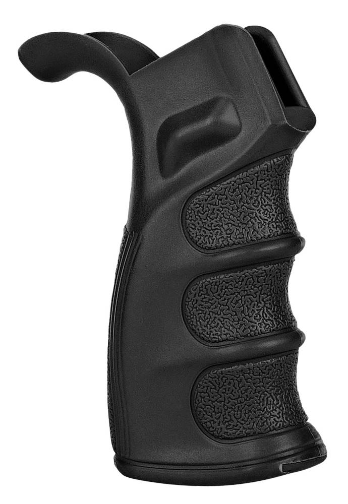 Trinity Force AR-15/M16/M4 DMR Grip with Storage WBG01B Black Grooved Polymer