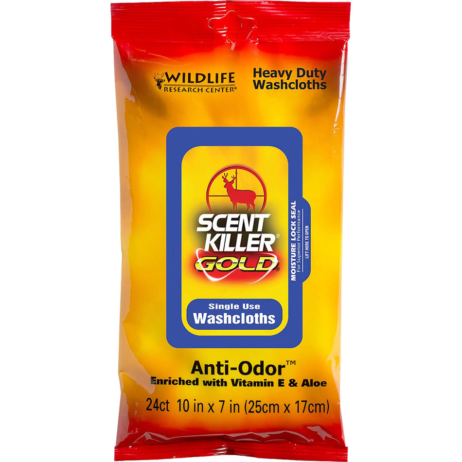 Wildlife Research HD Scent Eliminator Washcloths 12 pk.