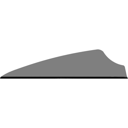 Q2i Fusion X-II Aerodynamic Arrow Vanes Grey 2.1" 100 ct.
