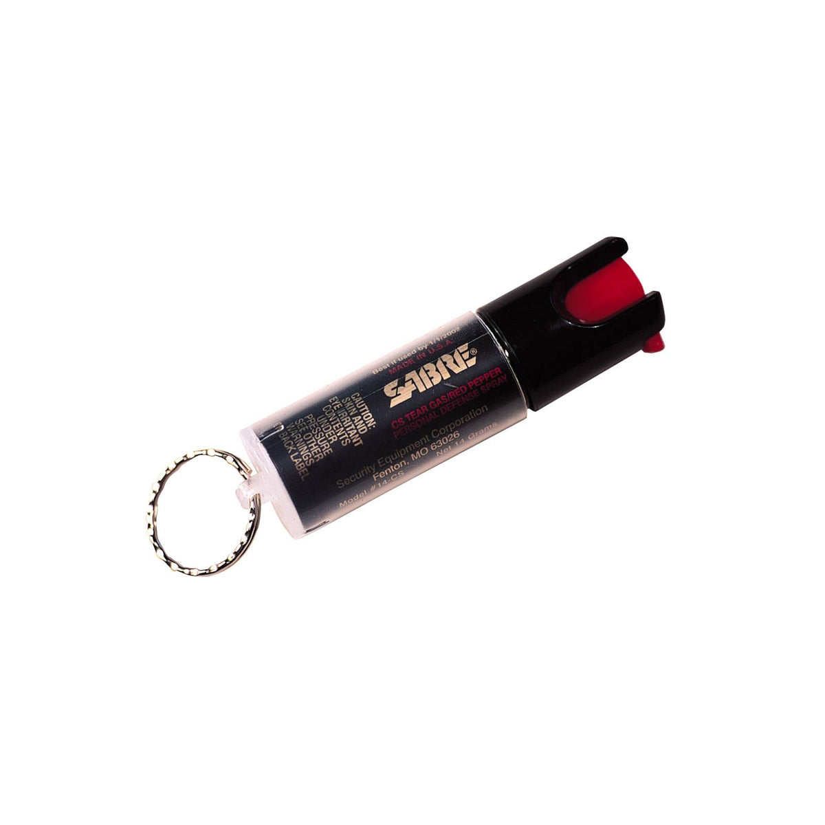 Sabre Ballistic Stream OC Spray .54oz Key Ring Personal Defense