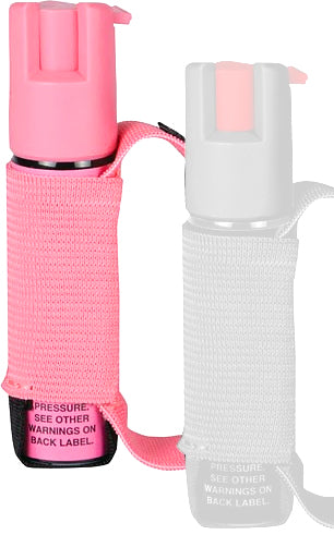 Sabre Red Pink Gel Pepper Spray UV Dye with Wrist Strap