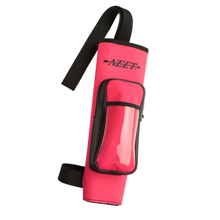 Neet NY-BQ-4 Youth RH Back Quiver Neon Pink Leather Grained Vinyl
