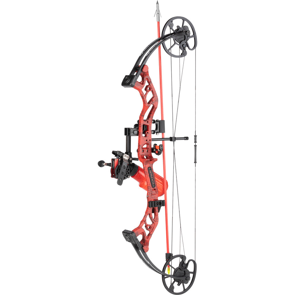 Cajun Sucker Punch Pro Bowfishing RTF Package Right Hand 50 lbs. Red