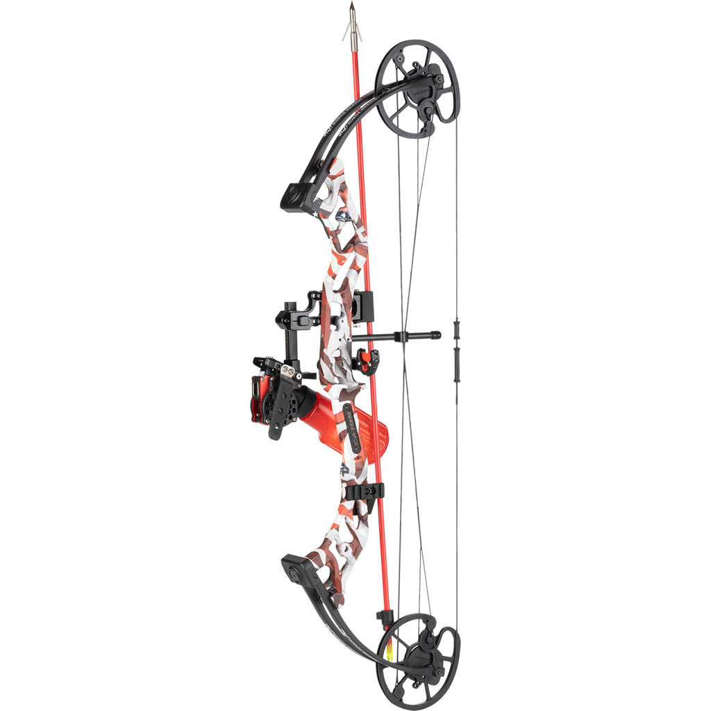 Cajun Sucker Punch Pro Patriot Bowfishing RTF Kit Red White and Blue RH 50 lbs.