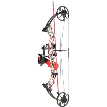 Cajun Sucker Punch Pro Patriot Bowfishing RTF Kit Red White and Blue RH 50 lbs.