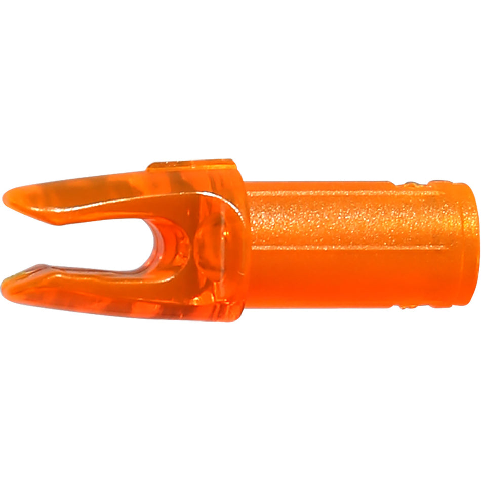 Easton 6.5mm MicroLite Super Nocks for .244 Shafts Orange 12 pk.